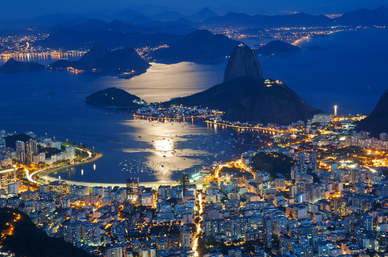 vista de cima do Rio de Janeiro